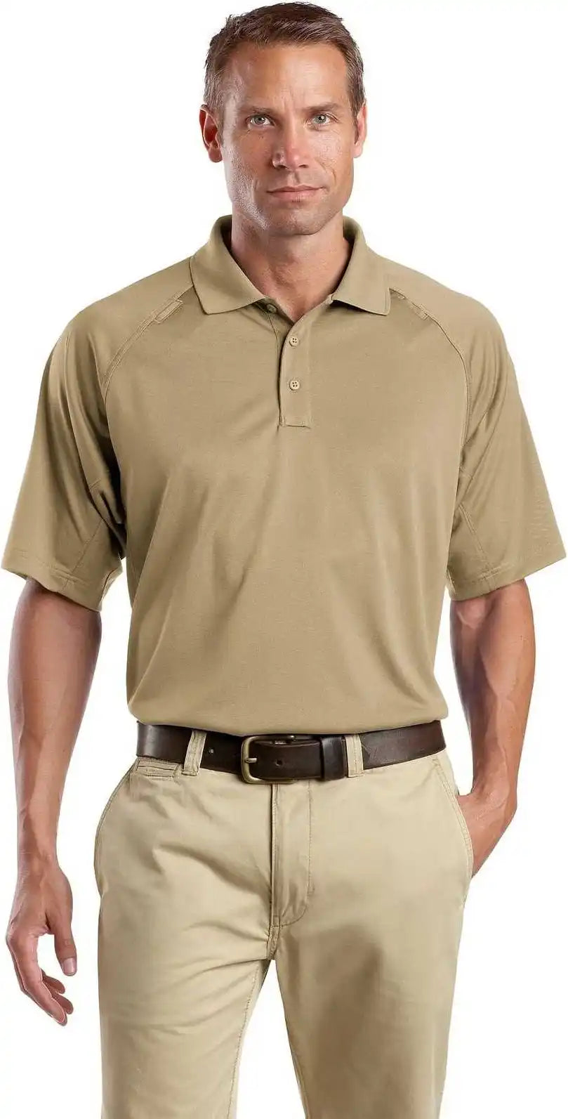 Cornerstone Cs410 Select Snag-proof Tactical Polo - Tan