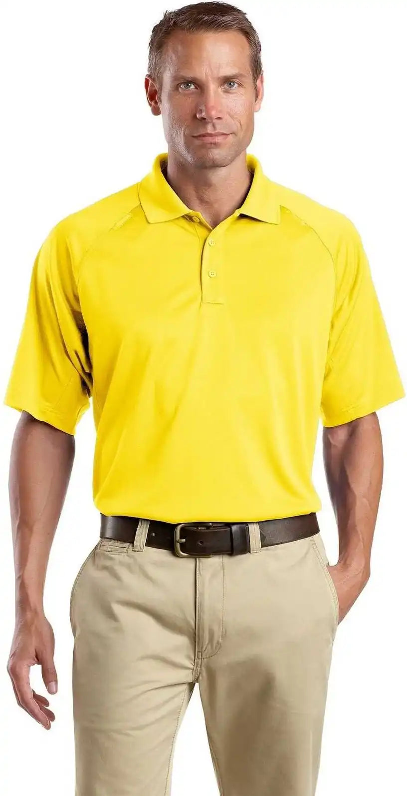 Cornerstone Cs410 Select Snag Proof Tactical Polo Yellow