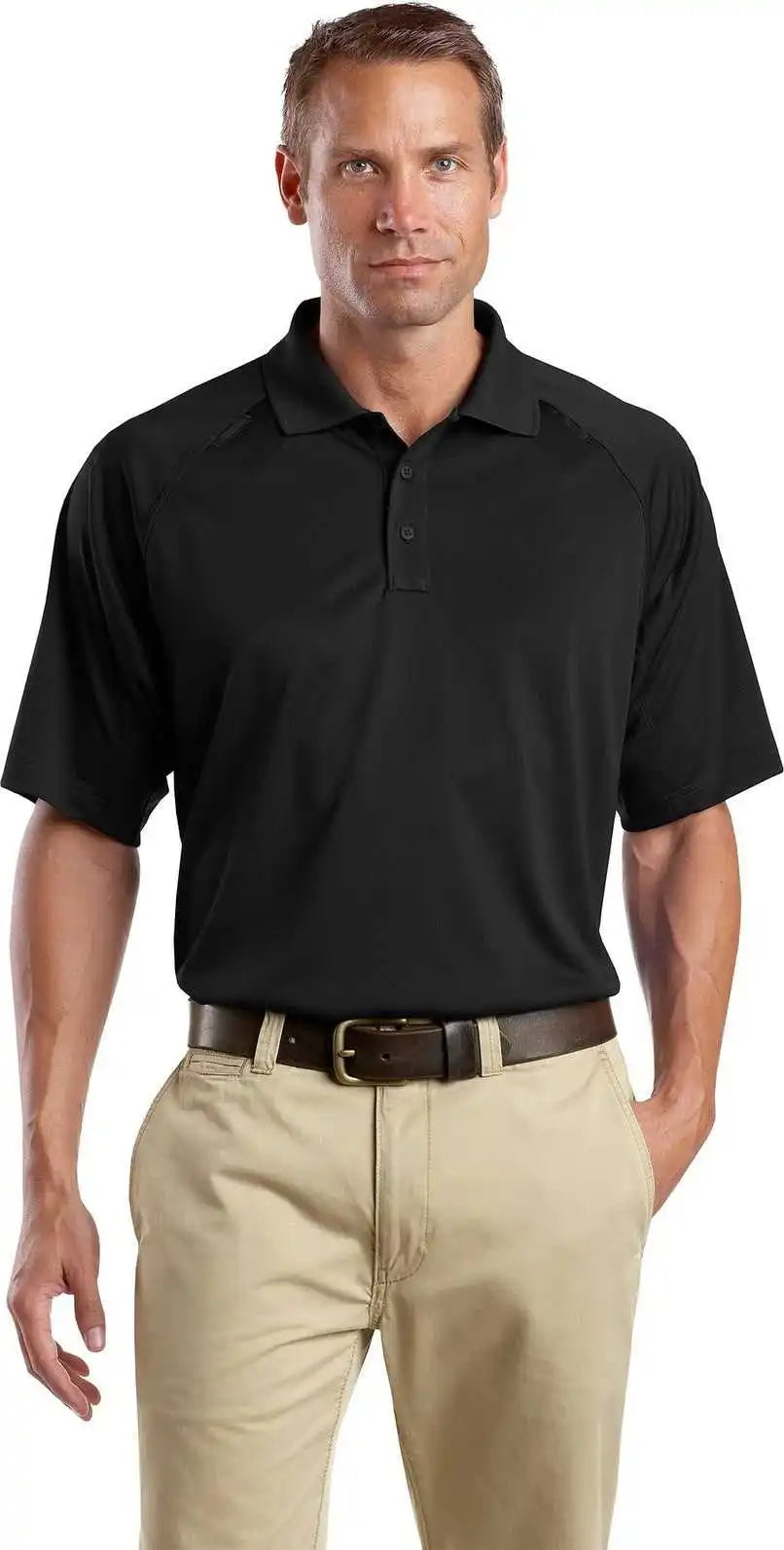 Cornerstone Cs410 Select Snagproof Tactical Polo - Black