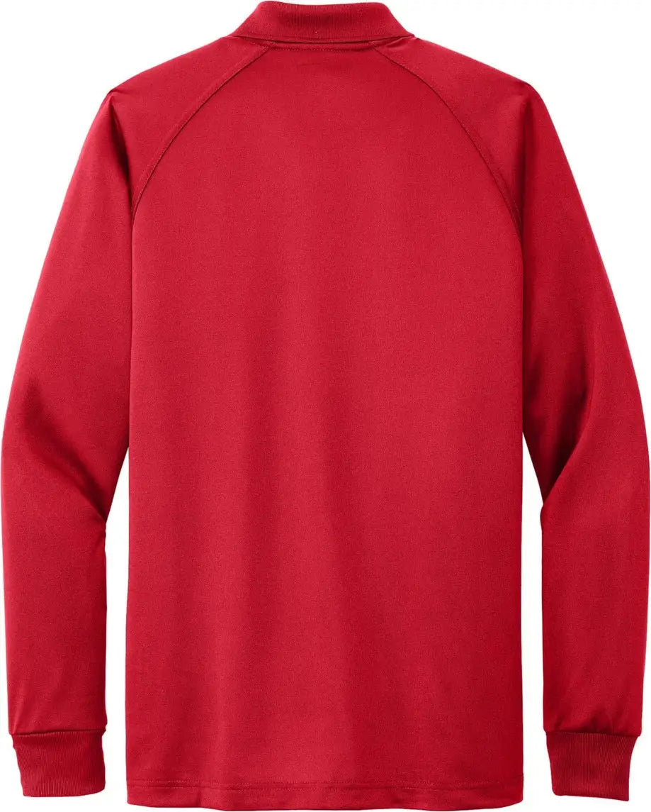 Cornerstone Cs410ls Select Long Sleeve Snag-proof Tactical Polo - Red - Adult Xs