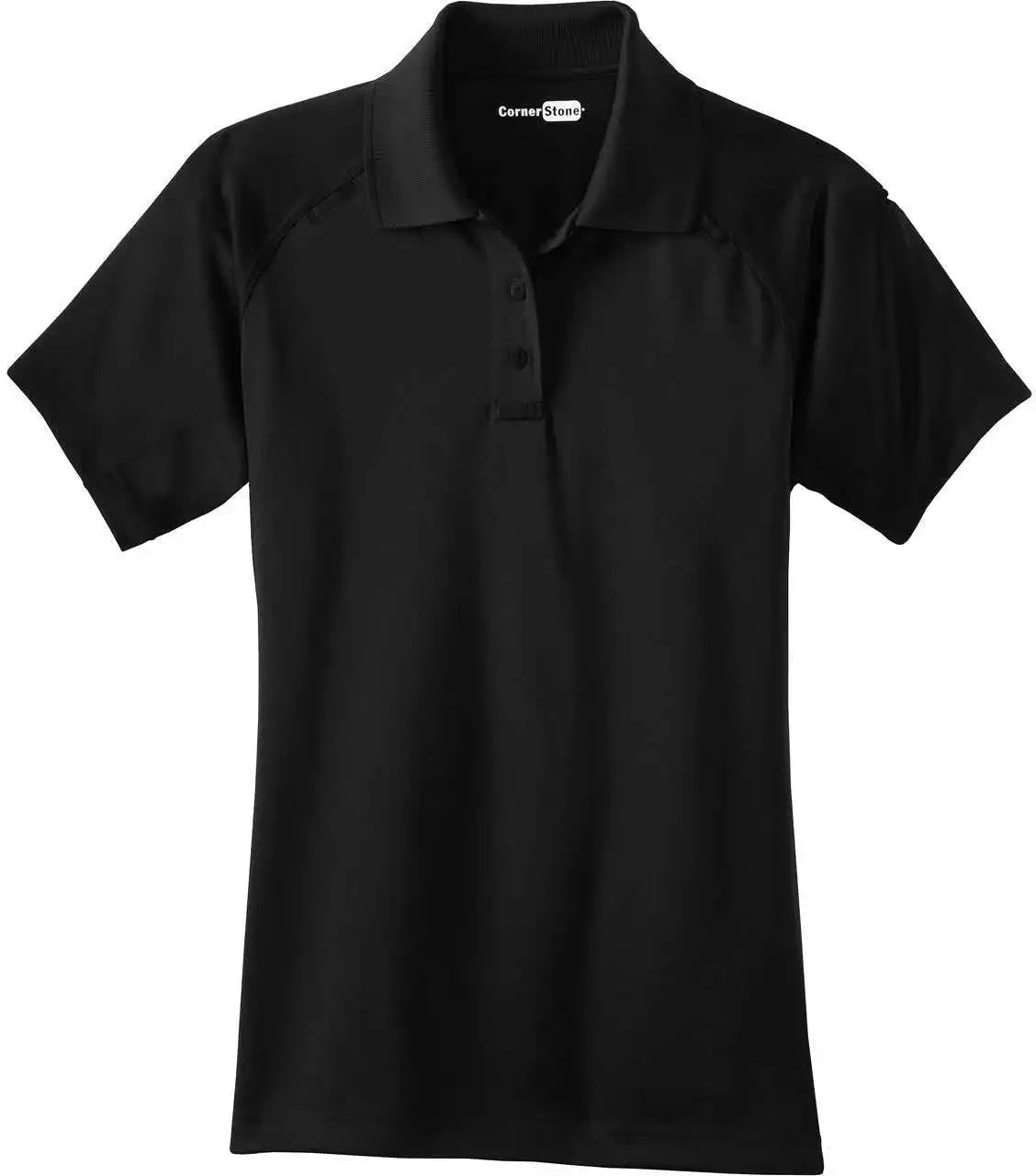 Cornerstone Cs411 Ladies Select Snag-proof Tactical Polo - Black