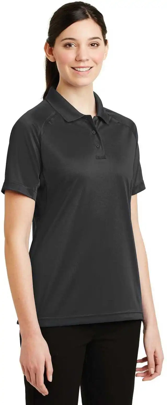Cornerstone Cs411 Ladies Select Snag Proof Tactical Polo Charcoal