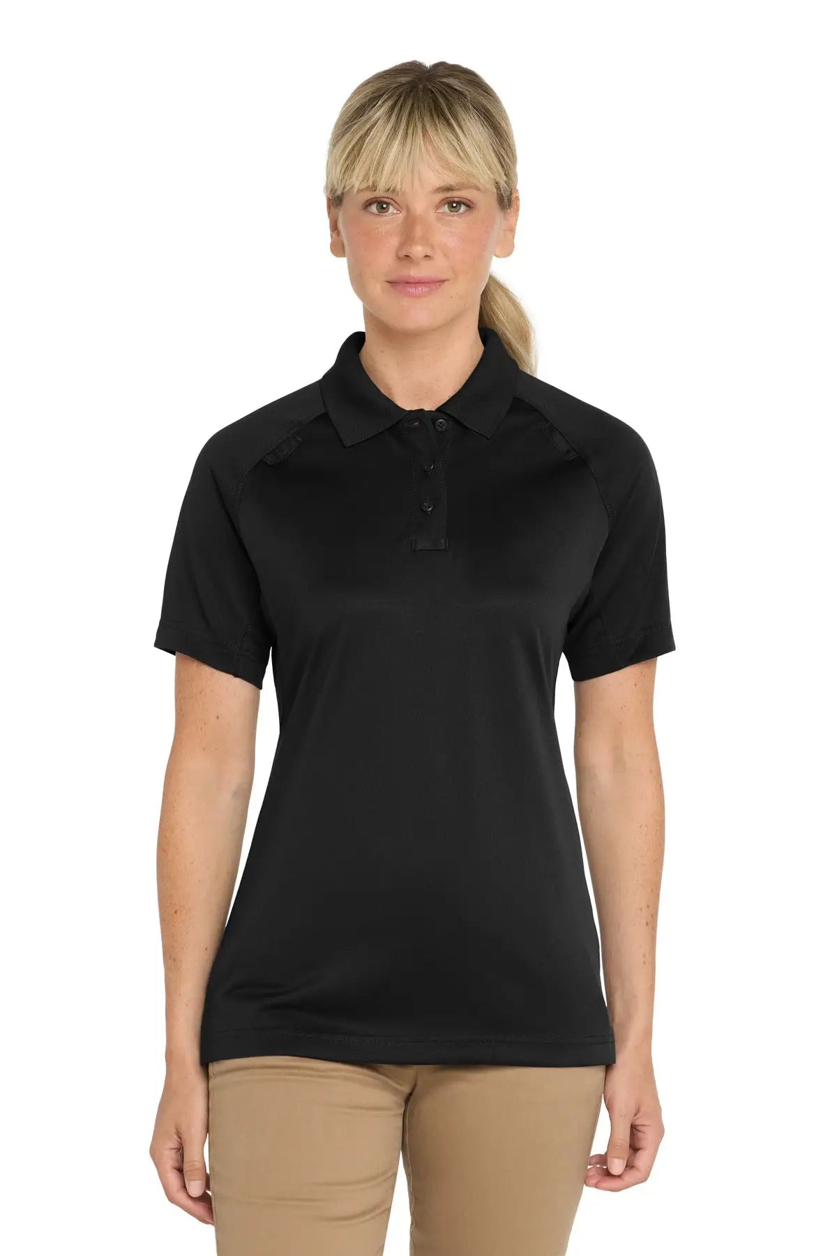 Cornerstone Cs411 Women’s Select Snag-proof Tactical Polo - Black