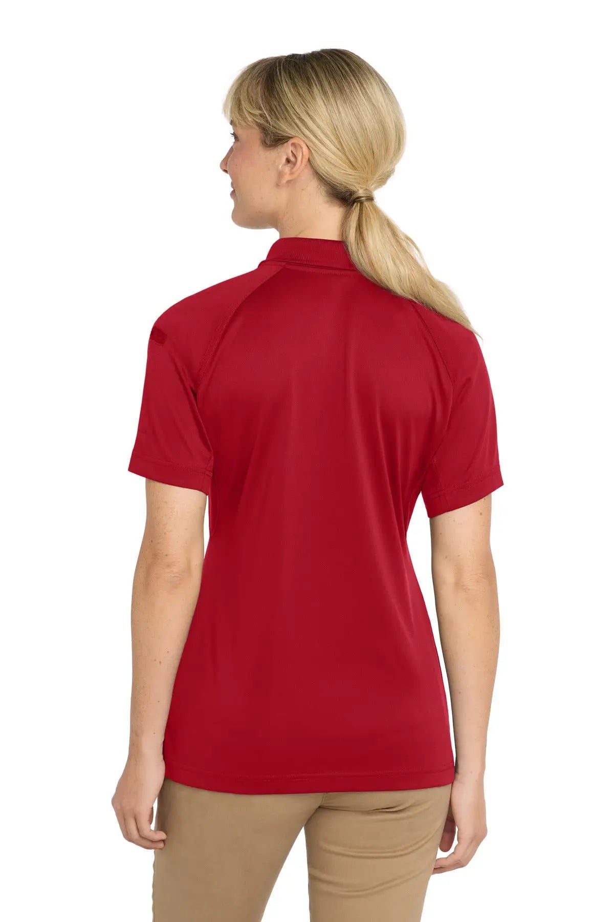 Cornerstone Cs411 Women’s Select Snag-proof Tactical Polo - Red