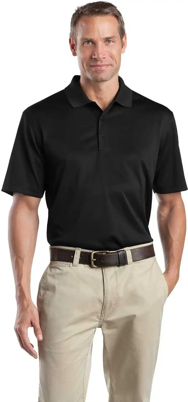 Cornerstone Cs412 Select Snag Proof Polo Black