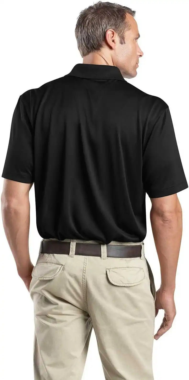 Cornerstone Cs412 Select Snag Proof Polo Black
