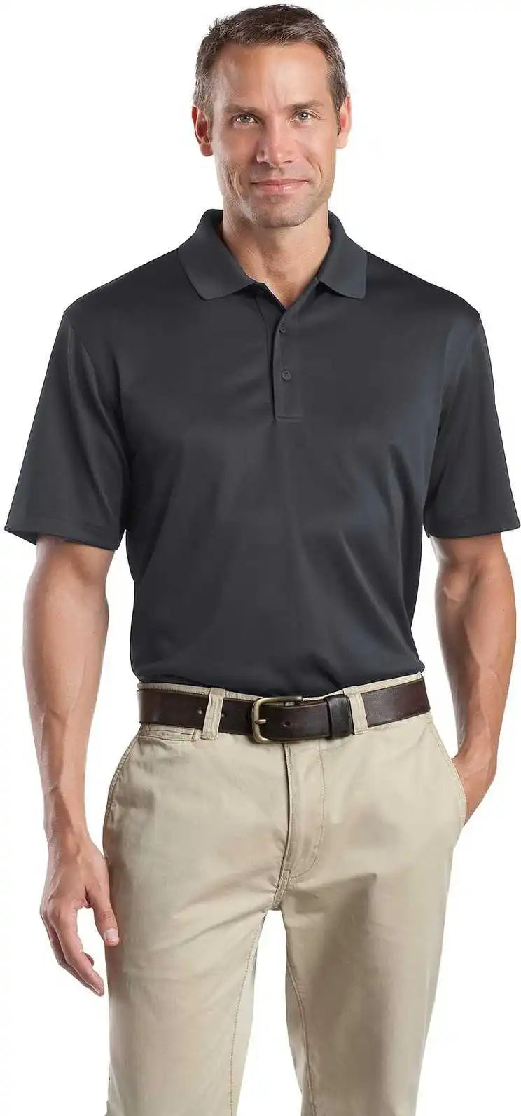 Cornerstone Cs412 Select Snag Proof Polo Charcoal