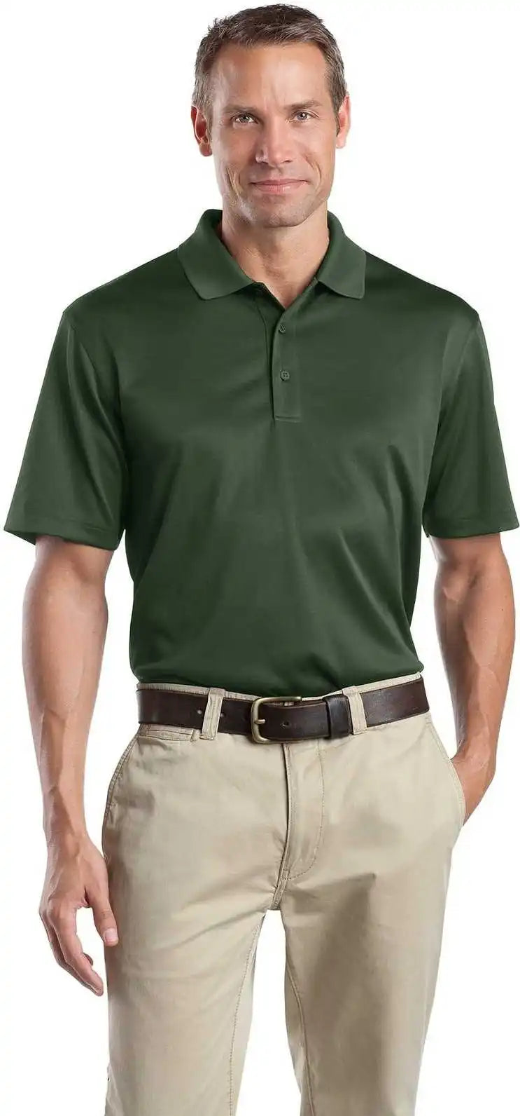 Cornerstone Cs412 Select Snag-proof Polo - Dark Green