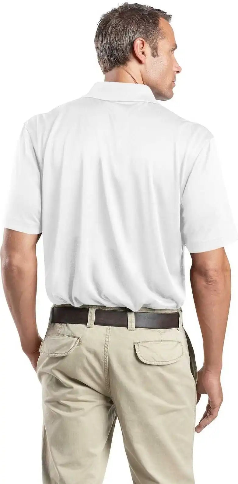 Cornerstone Cs412 Select Snag Proof Polo White