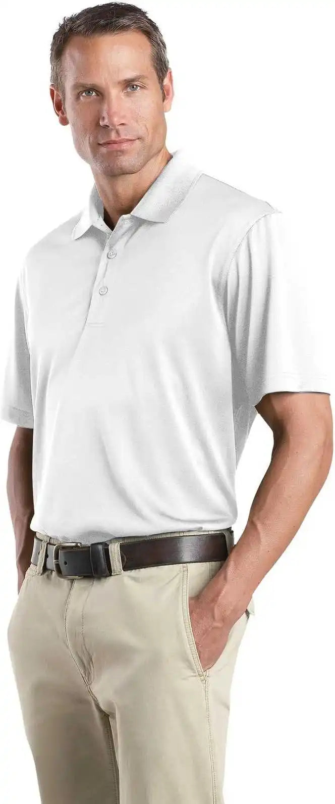 Cornerstone Cs412 Select Snag Proof Polo White