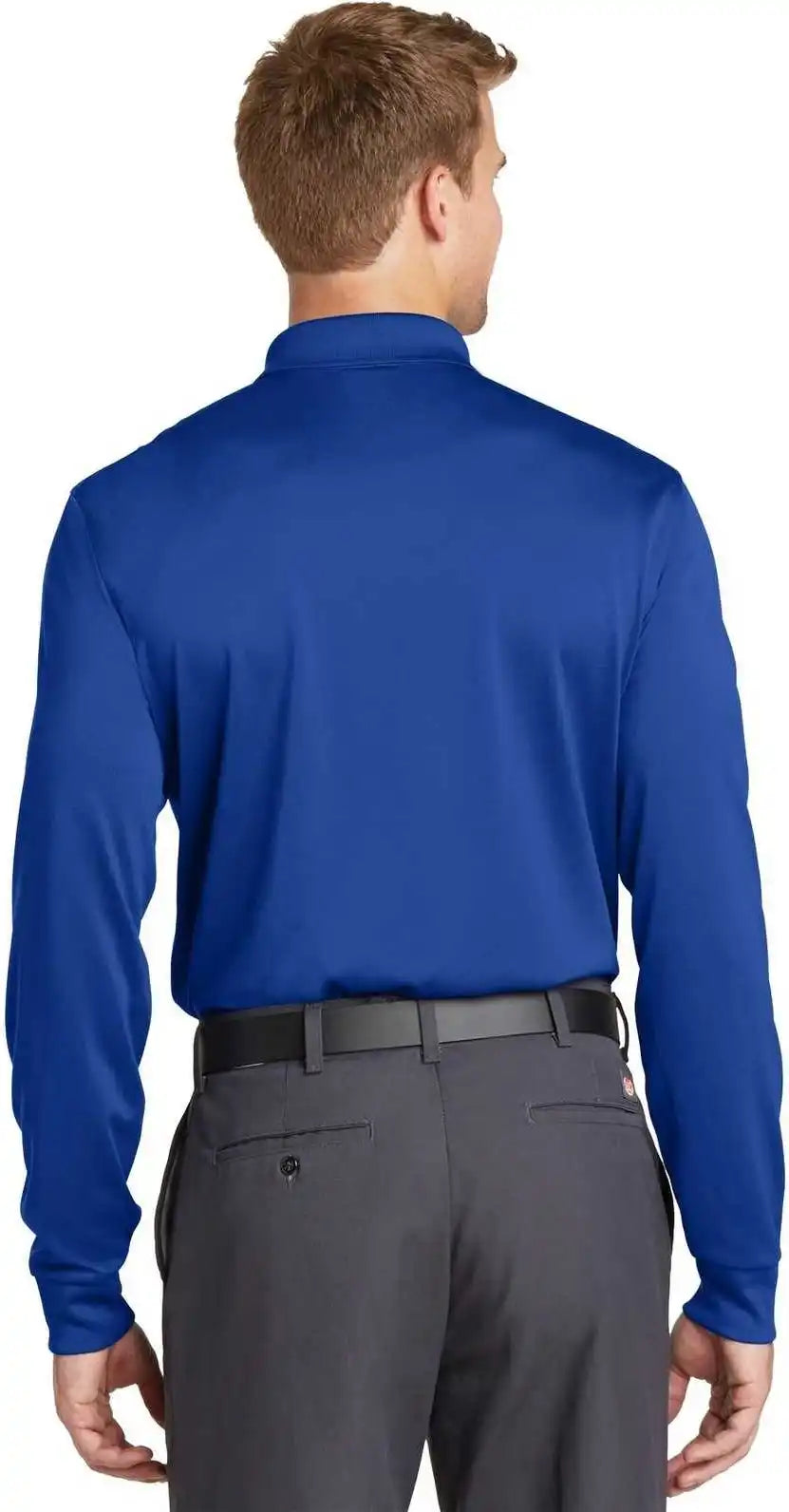 Cornerstone Cs412ls Select Snag-proof Long Sleeve Polo - Royal