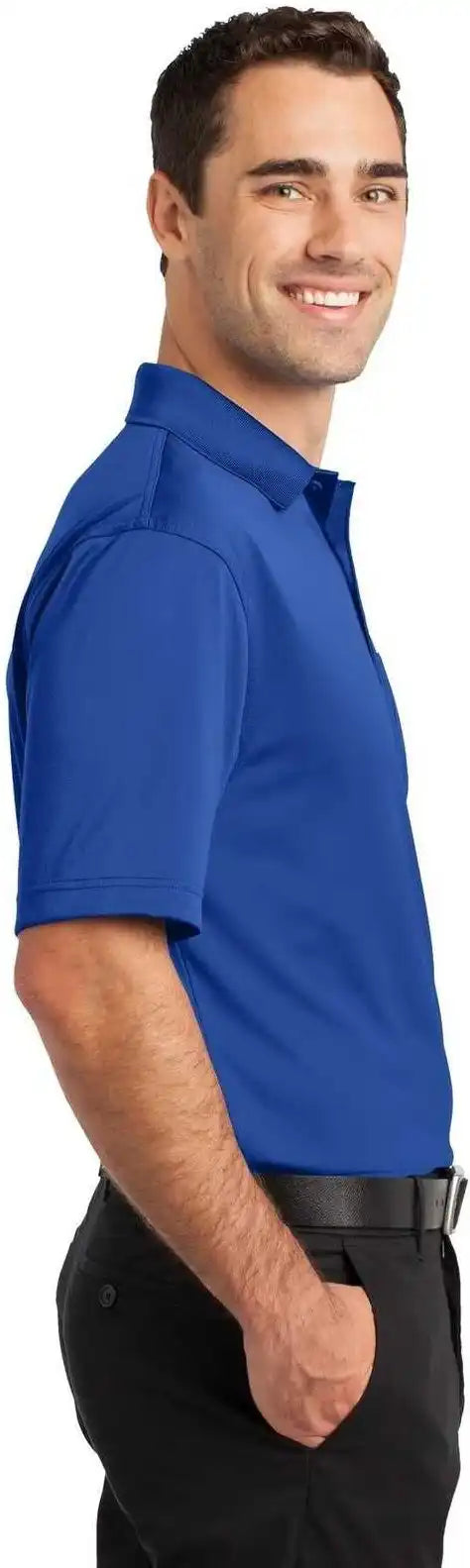 Cornerstone Cs412p Select Snag Proof Pocket Polo Royal