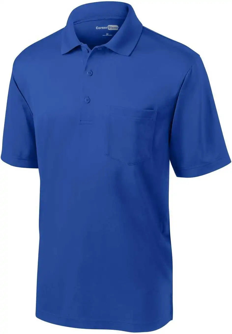 Cornerstone Cs412p Select Snag Proof Pocket Polo Royal