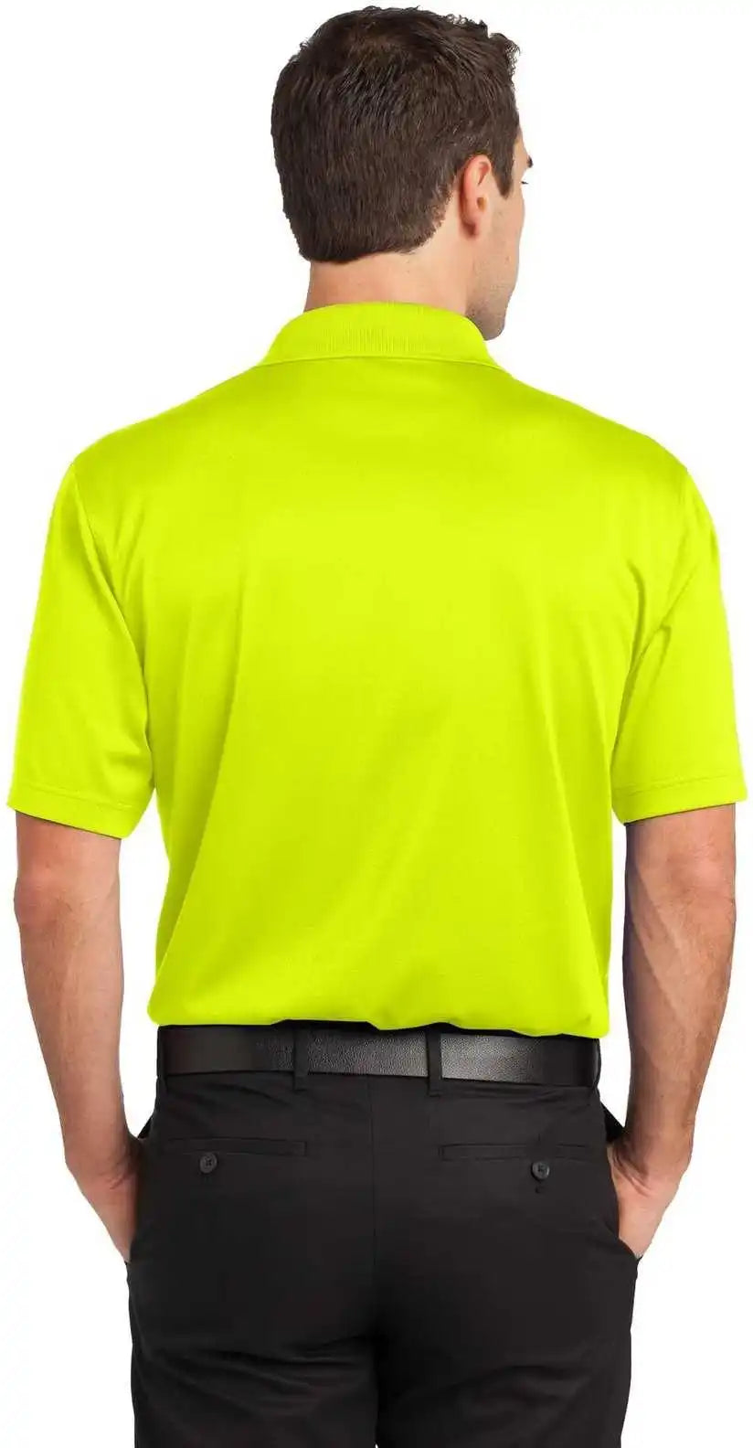 Cornerstone Cs412p Select Snag-proof Pocket Polo - Safety Yellow