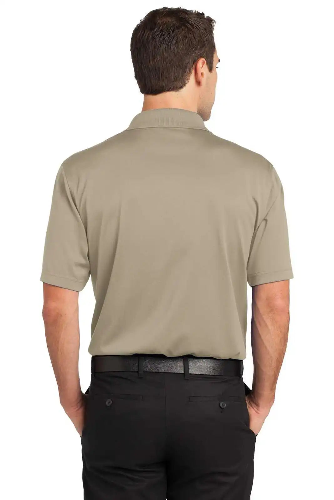 Cornerstone Cs412p Select Snag-proof Pocket Polo - Tan