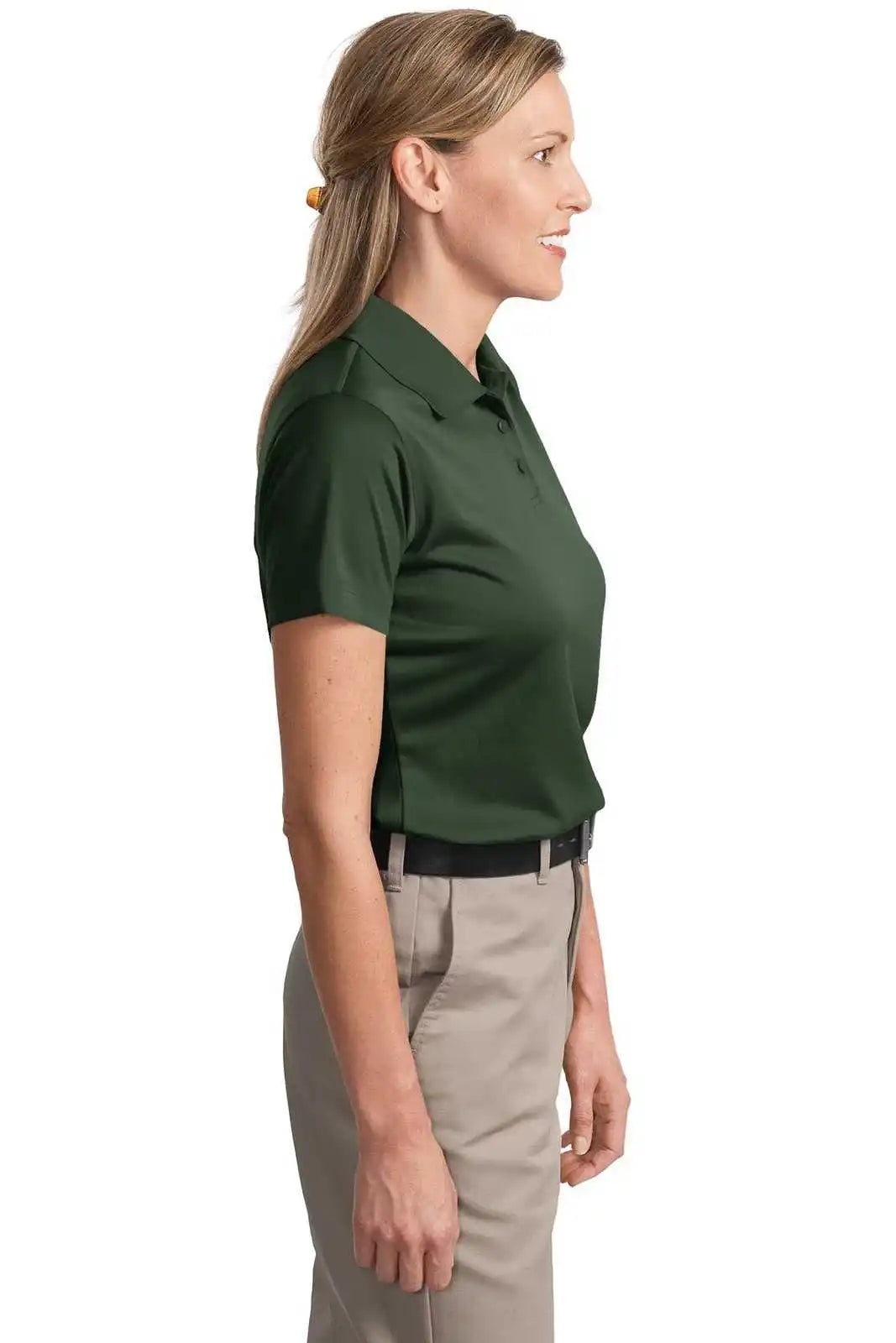 Cornerstone Cs413 Ladies Select Snag-proof Polo - Dark Green