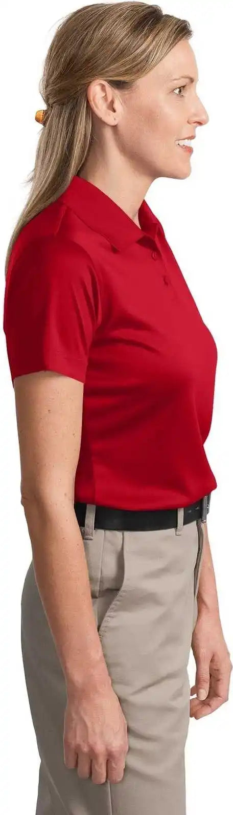 Cornerstone Cs413 Ladies Select Snag Proof Polo Red