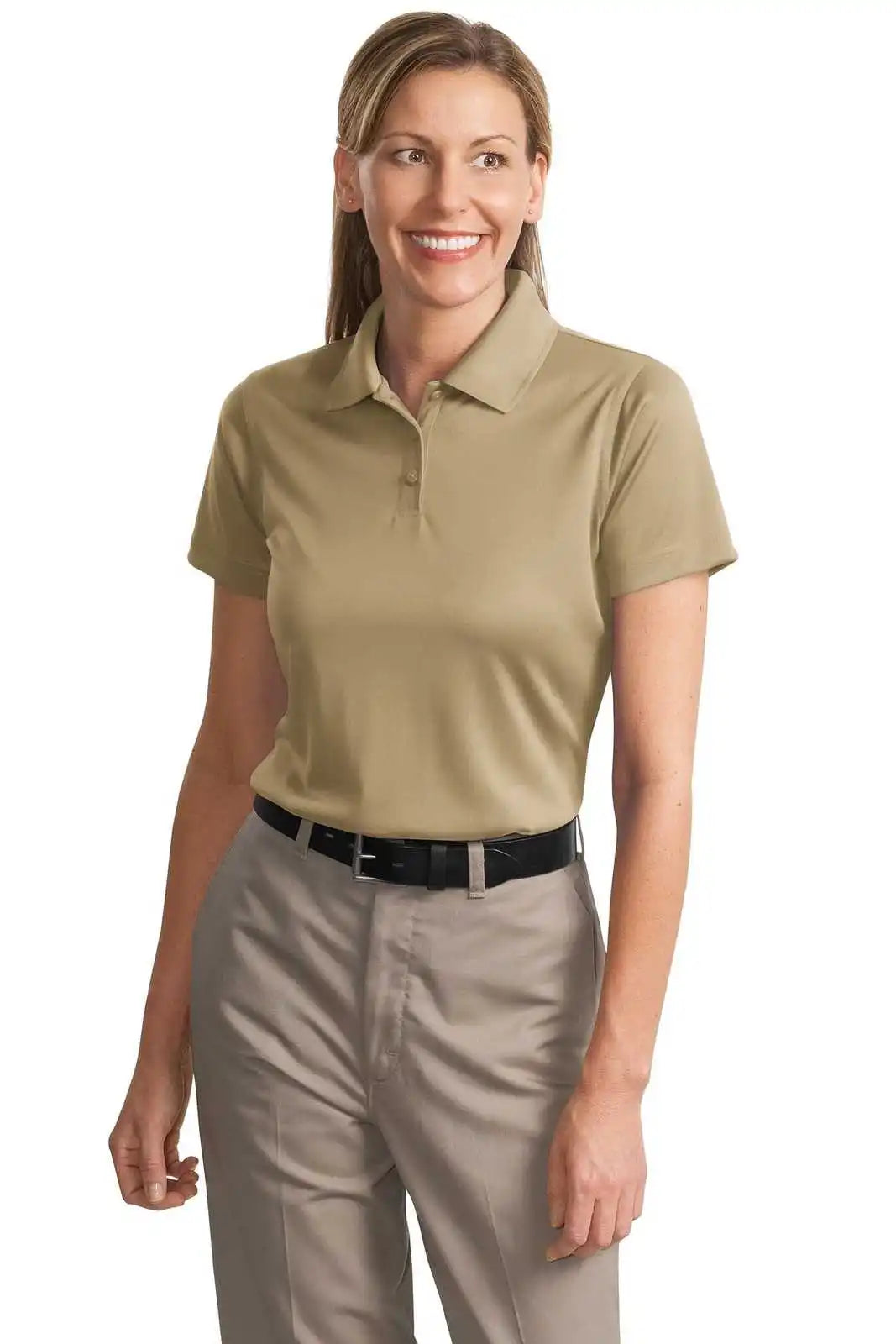 Cornerstone Cs413 Ladies Select Snag-proof Polo - Tan - 4xl