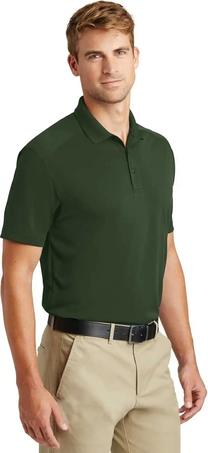 Cornerstone Cs418 Select Lightweight Snag Proof Polo Dark Green
