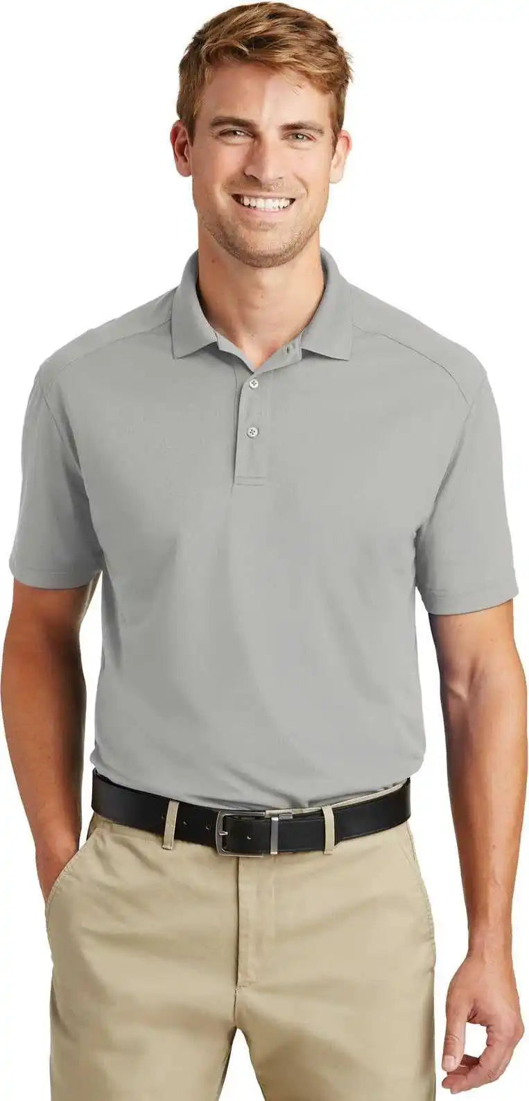 Cornerstone Cs418 Select Lightweight Snag-proof Polo - Light Grey