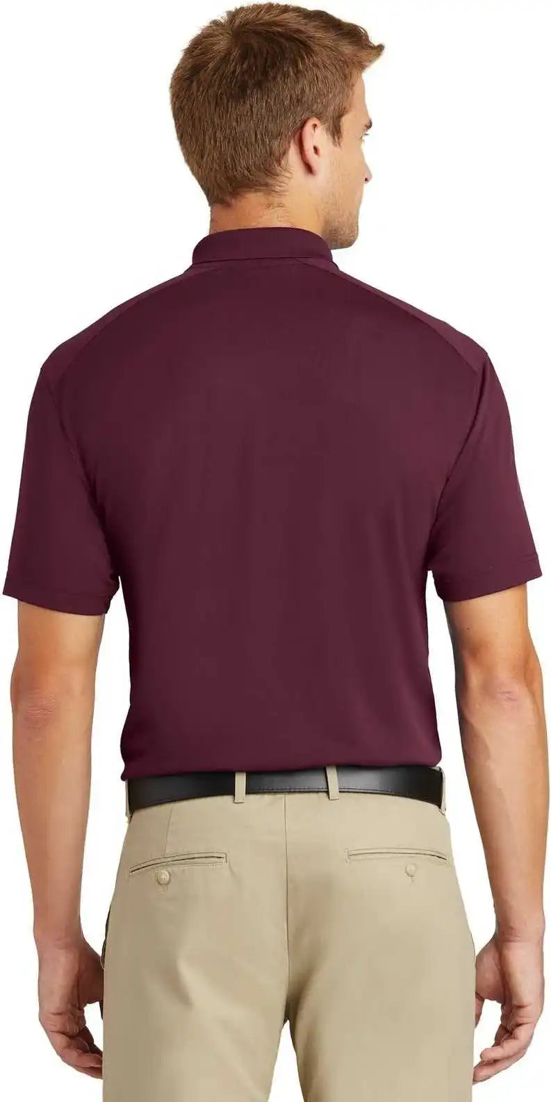Cornerstone Cs418 Select Lightweight Snag-proof Polo - Maroon