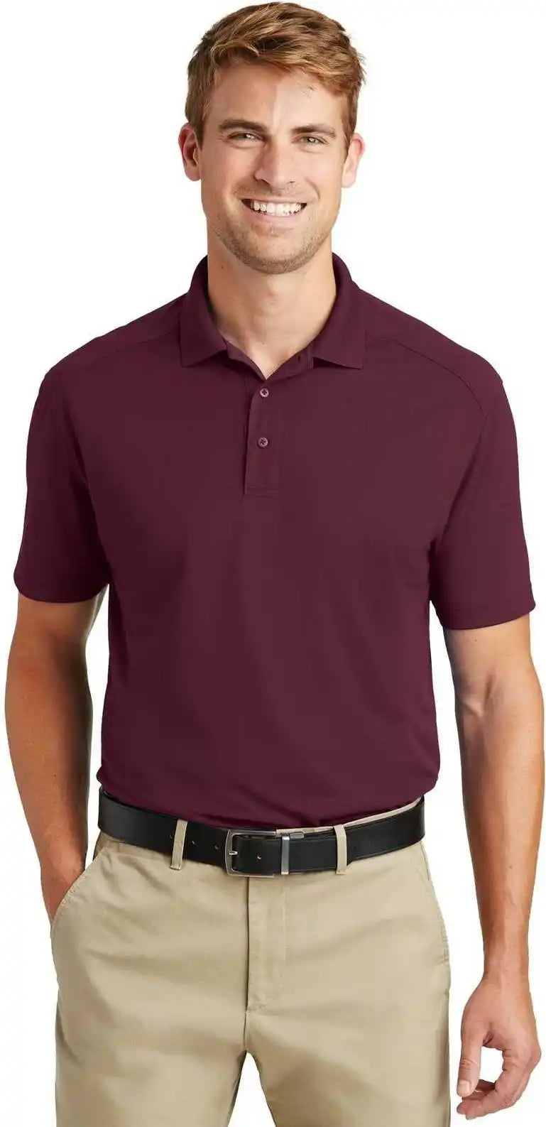Cornerstone Cs418 Select Lightweight Snag Proof Polo Maroon