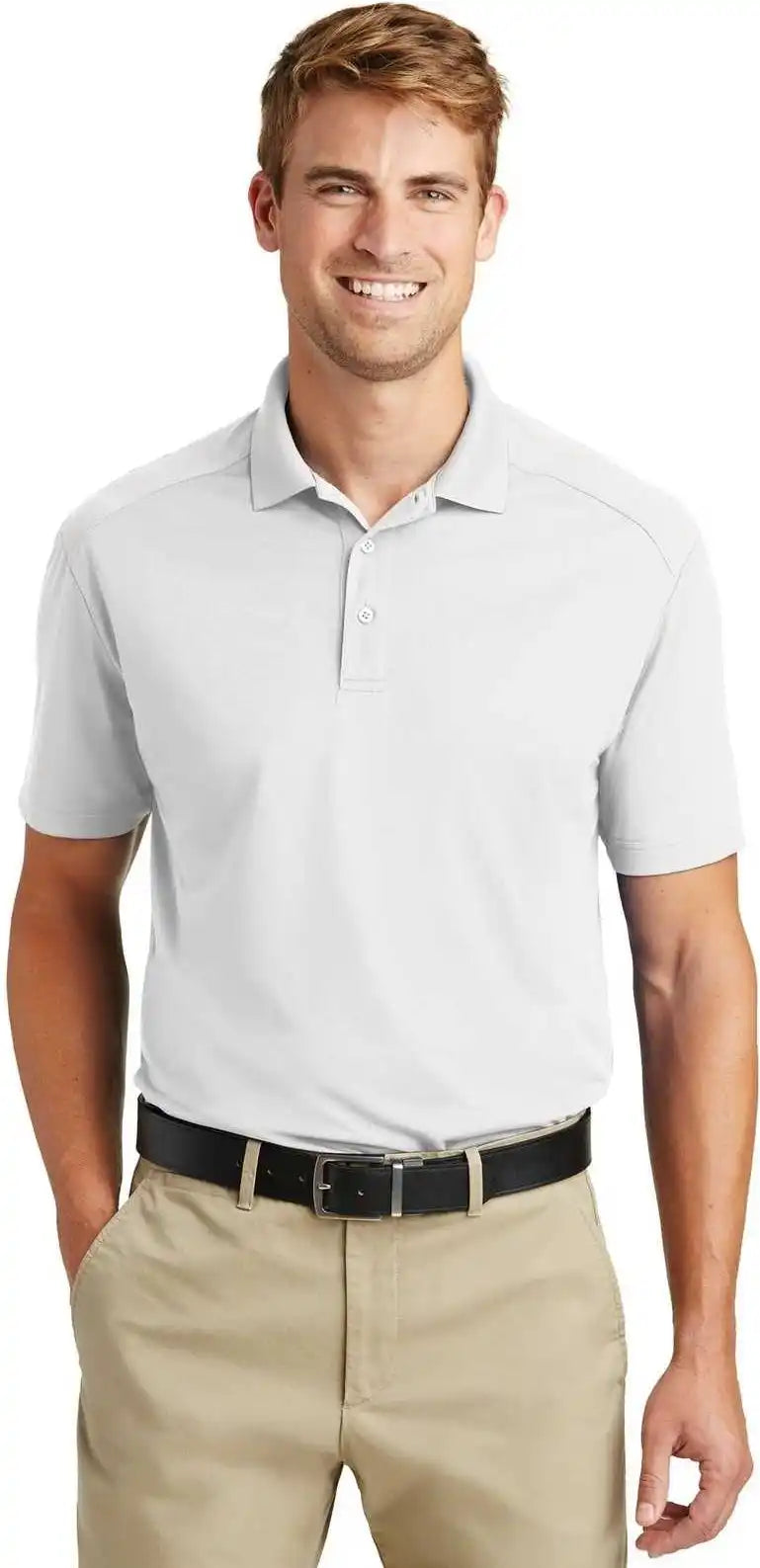 Cornerstone Cs418 Select Lightweight Snag Proof Polo White