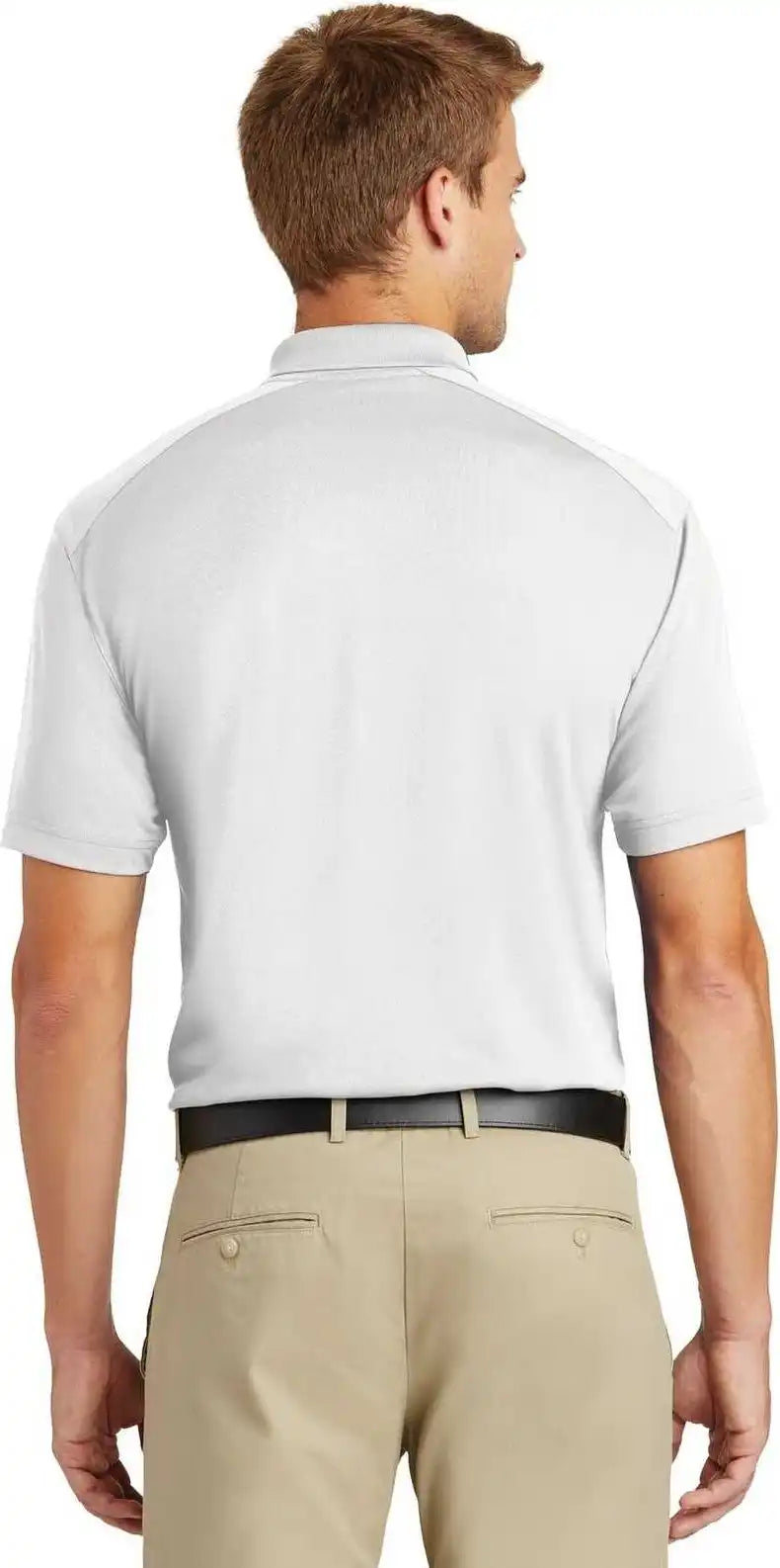 Cornerstone Cs418 Select Lightweight Snag Proof Polo White