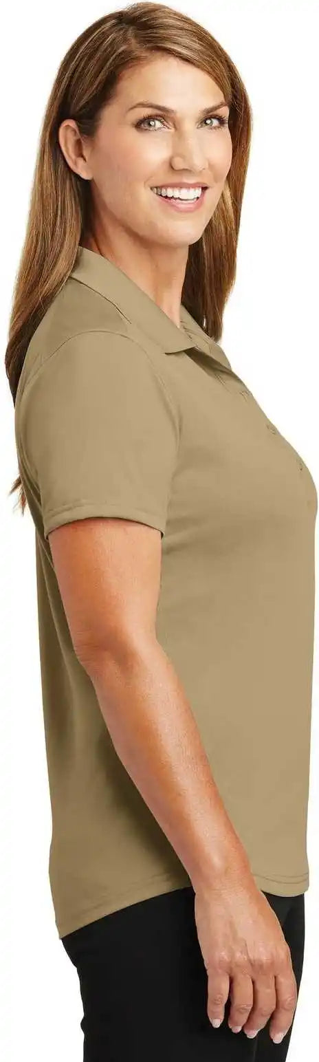 Cornerstone Cs419 Ladies Select Lightweight Snag Proof Polo Tan