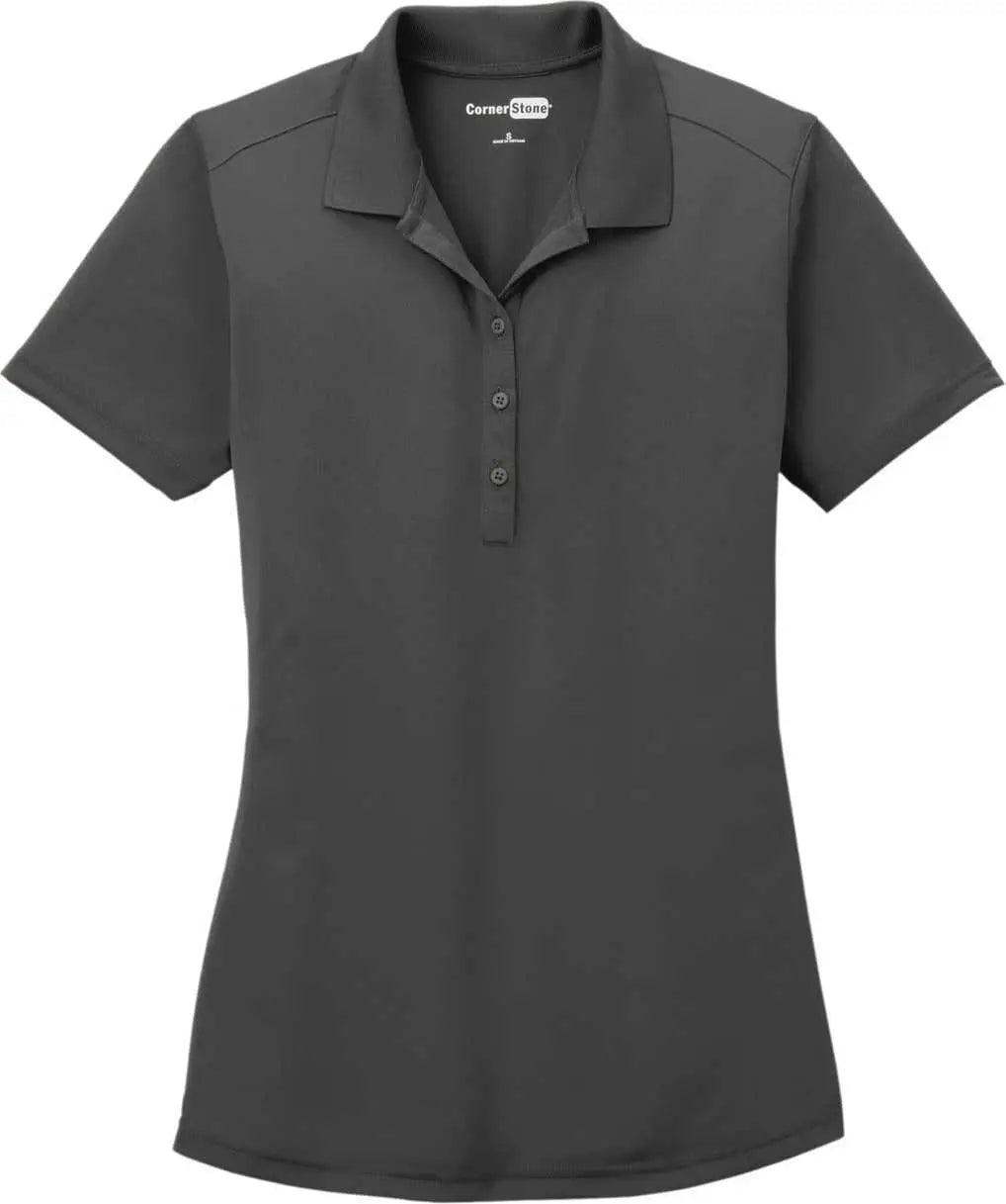 Cornerstone Cs419 Women’s Select Lightweight Snag-proof Polo - Charcoal