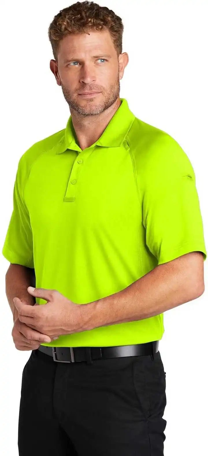 Cornerstone Cs420 Select Lightweight Snag Proof Tactical Polo Safety Yellow