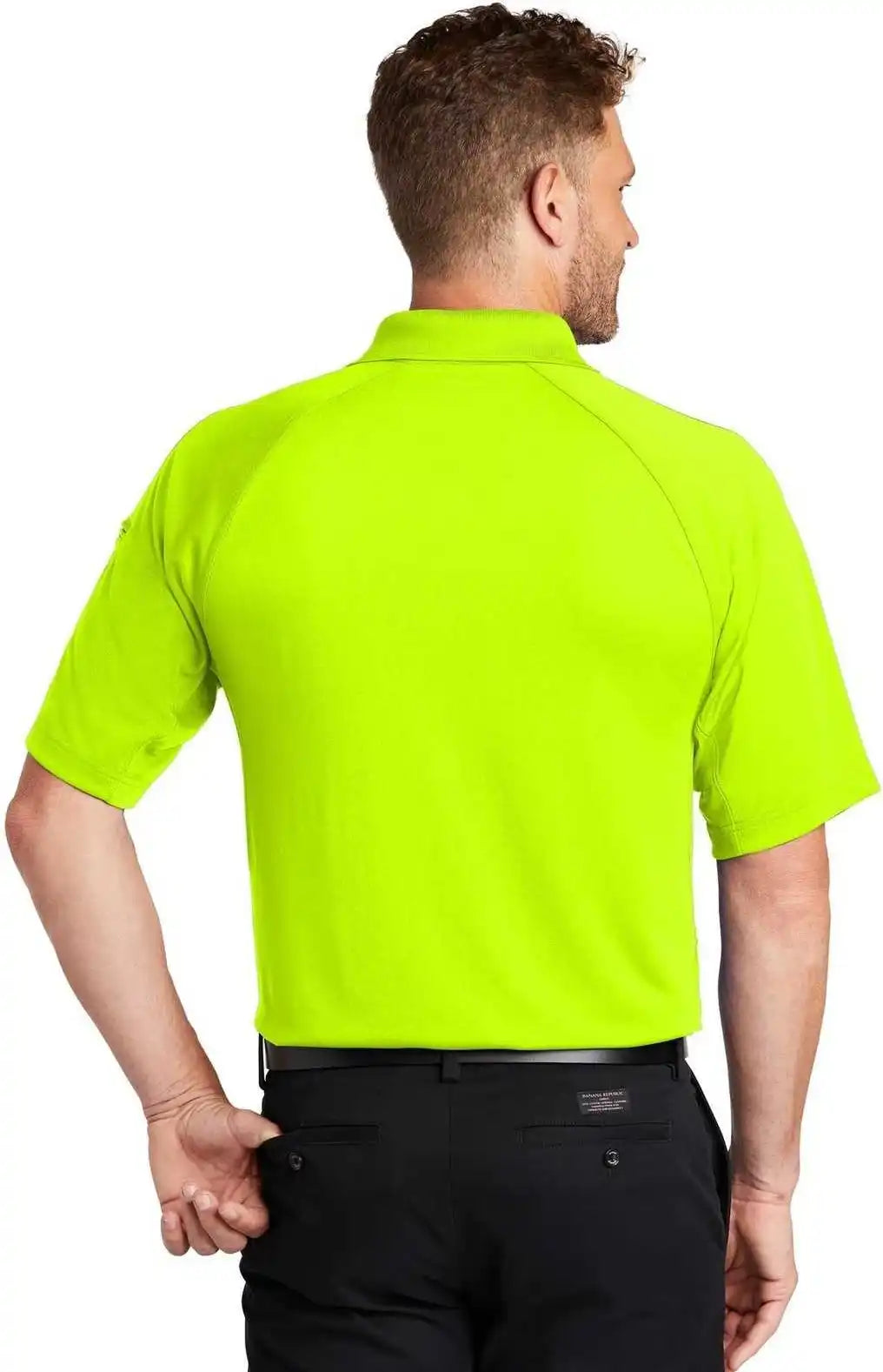 Cornerstone Cs420 Select Lightweight Snag Proof Tactical Polo Safety Yellow