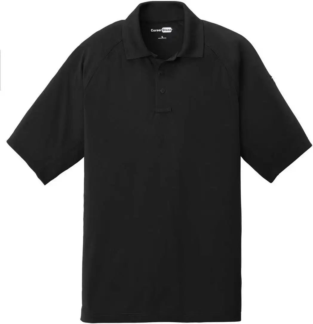 Cornerstone Cs420 Select Lightweight Snag Proof Tactical Polo Black