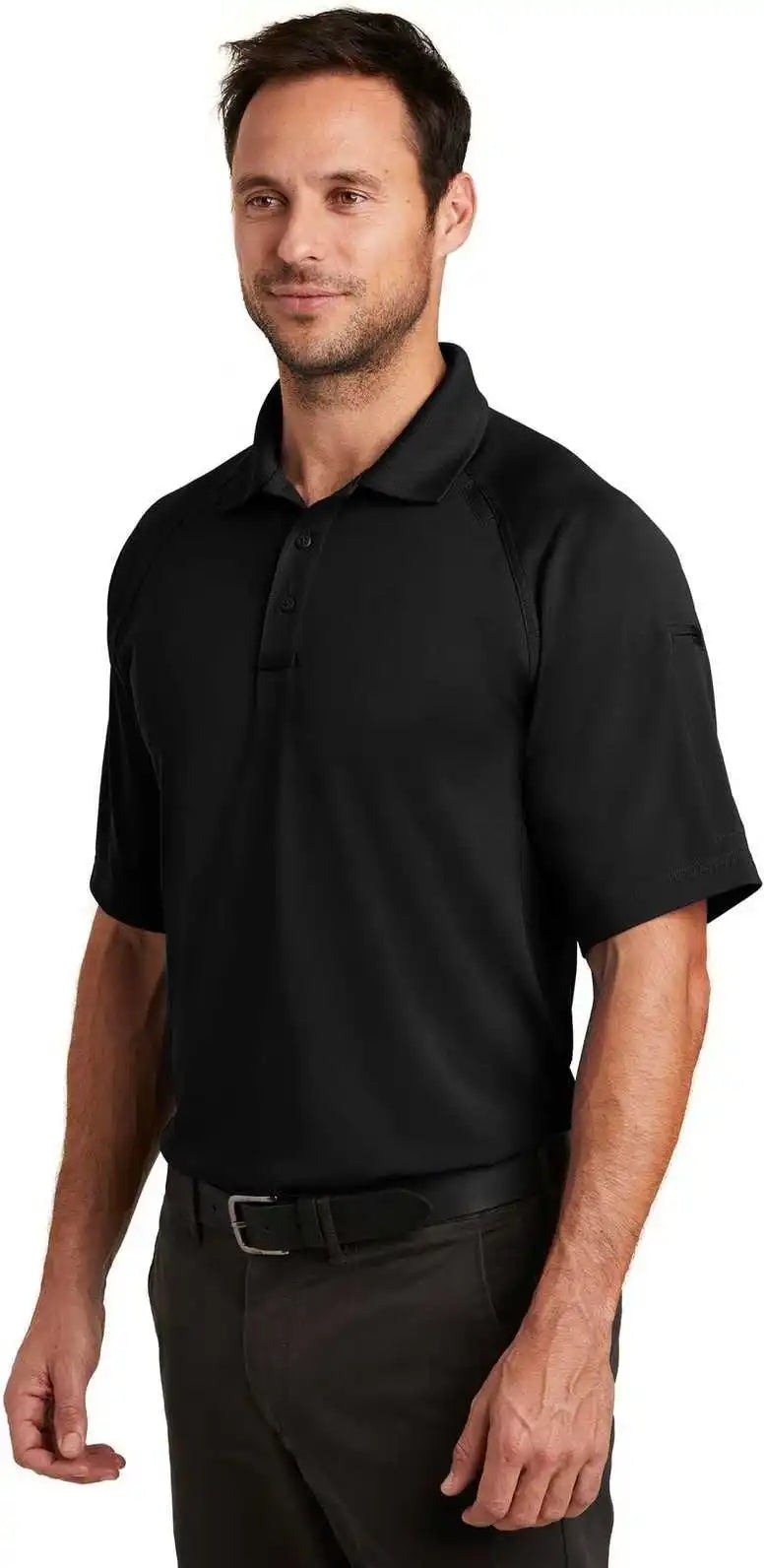 Cornerstone Cs420 Select Lightweight Snag Proof Tactical Polo Black