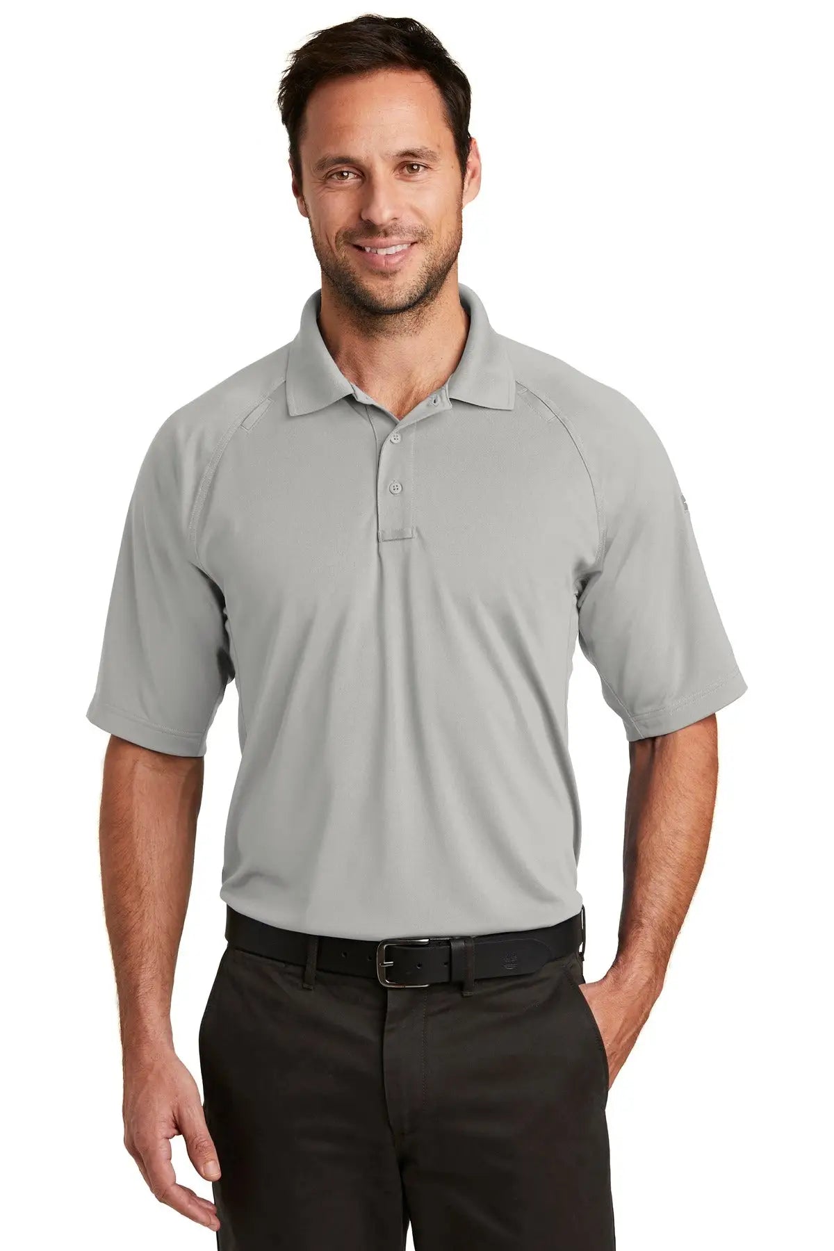 Cornerstone Cs420 Select Lightweight Snag-proof Tactical Polo - Light Gray - Adult Xs