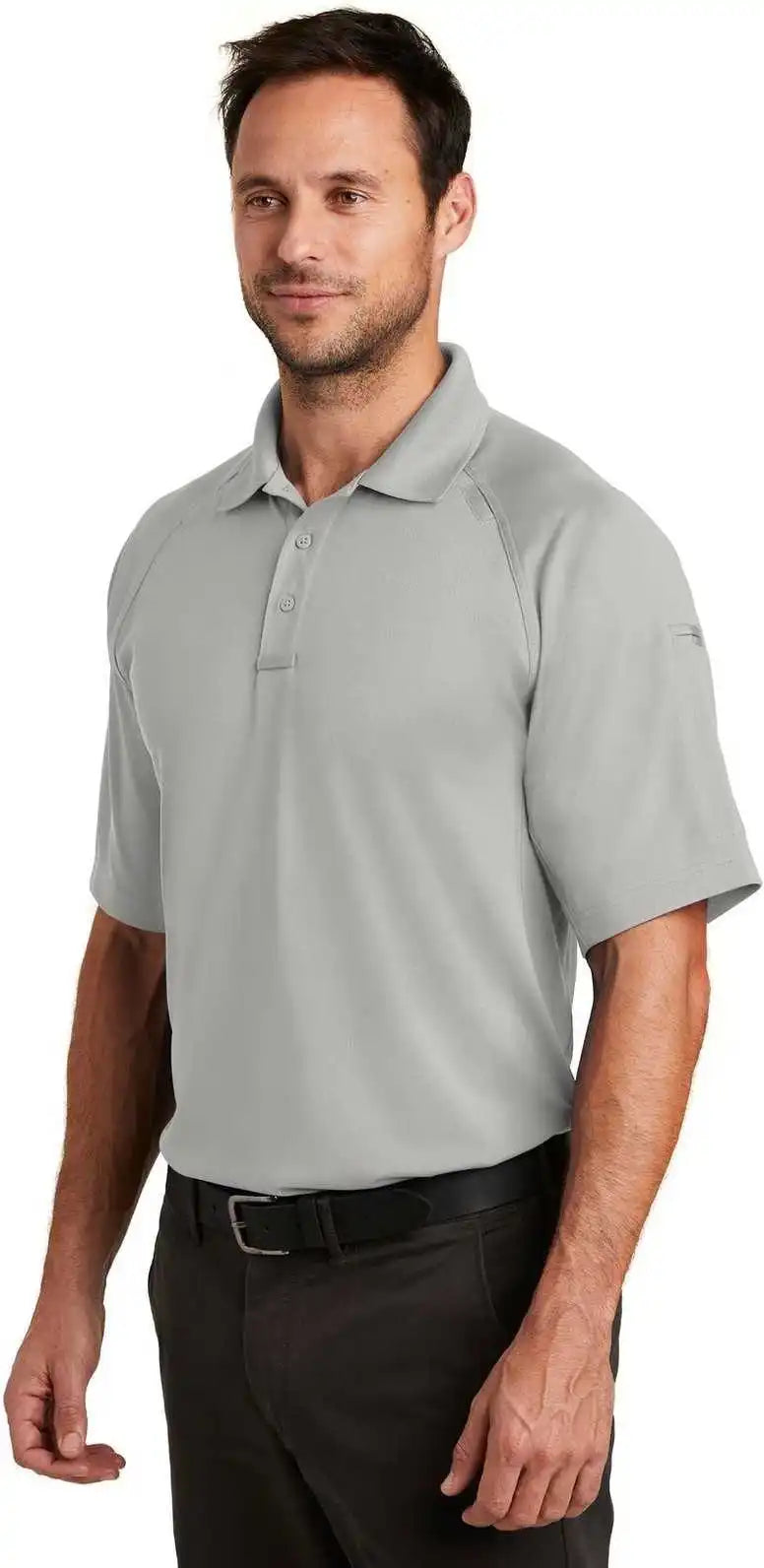 Cornerstone Cs420 Select Lightweight Snag Proof Tactical Polo Light Gray