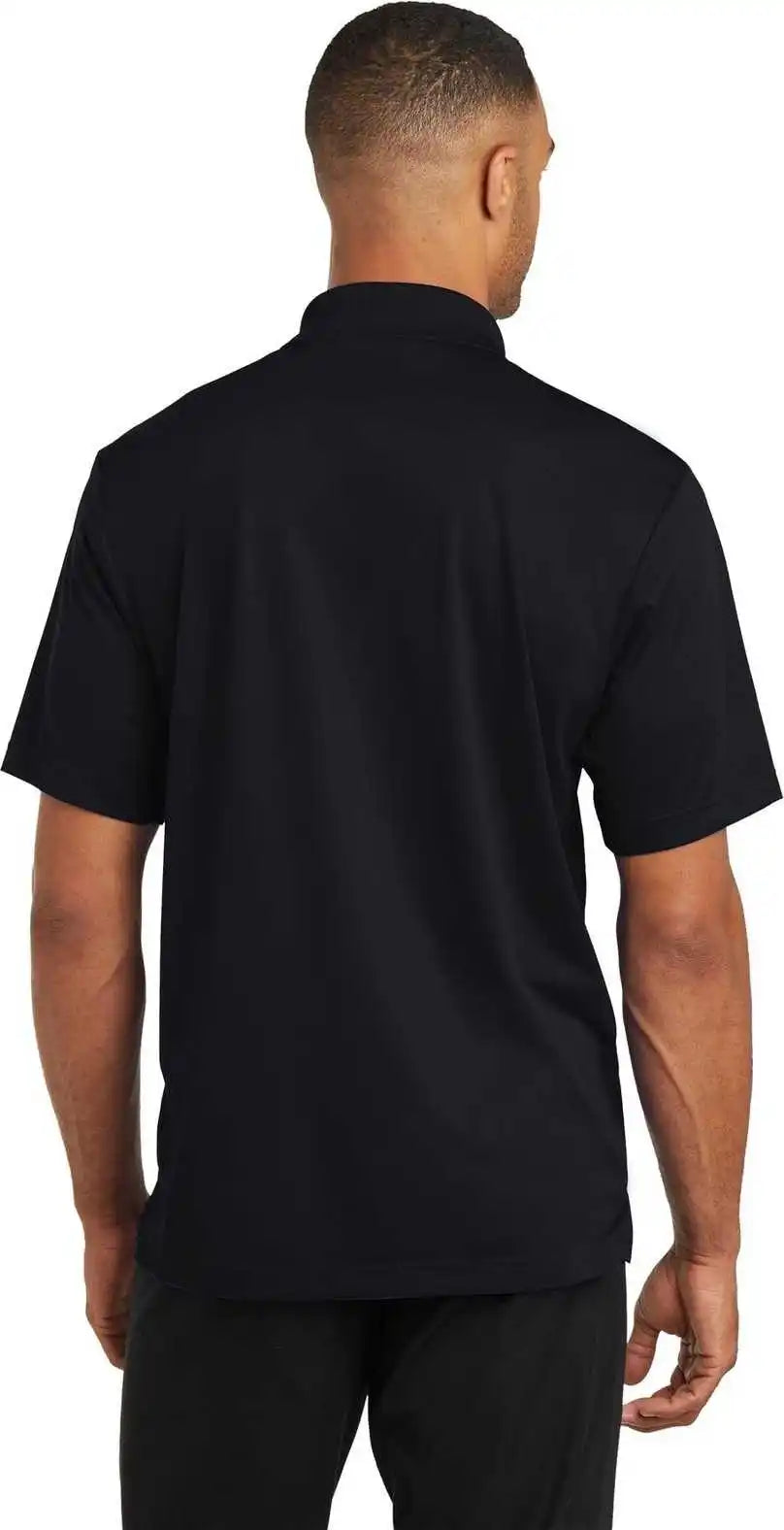 Cornerstone Cs421 Micropique Gripper Polo - Black