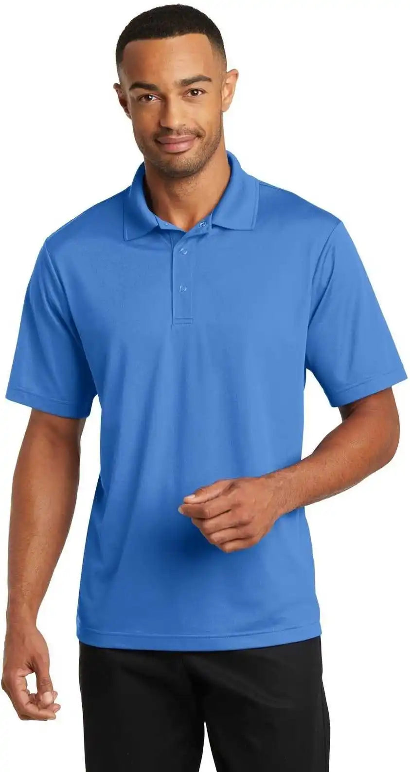 Cornerstone Cs421 Micropique Gripper Polo - Blue Lake