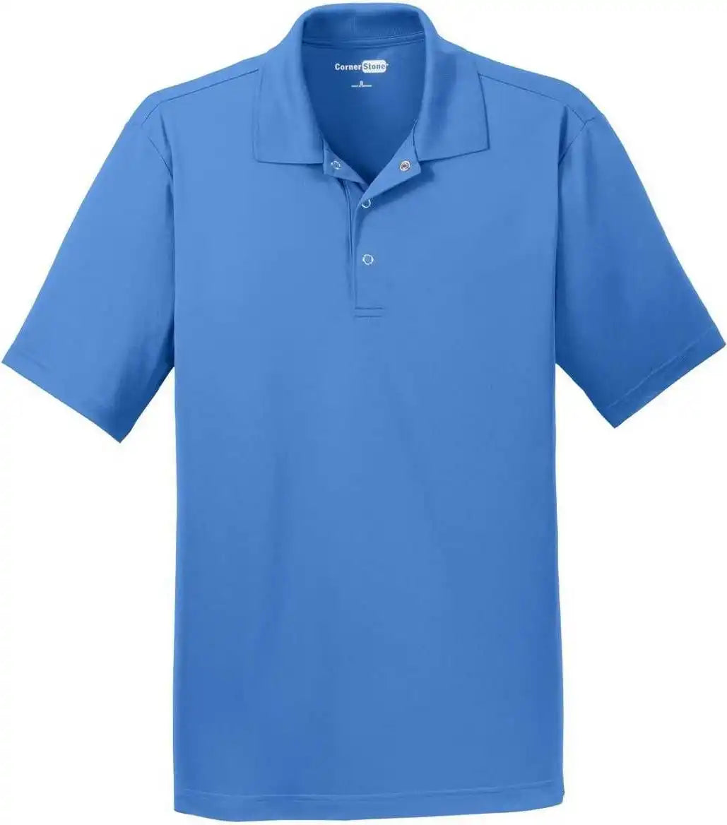 Cornerstone Cs421 Micropique Gripper Polo Blue Lake