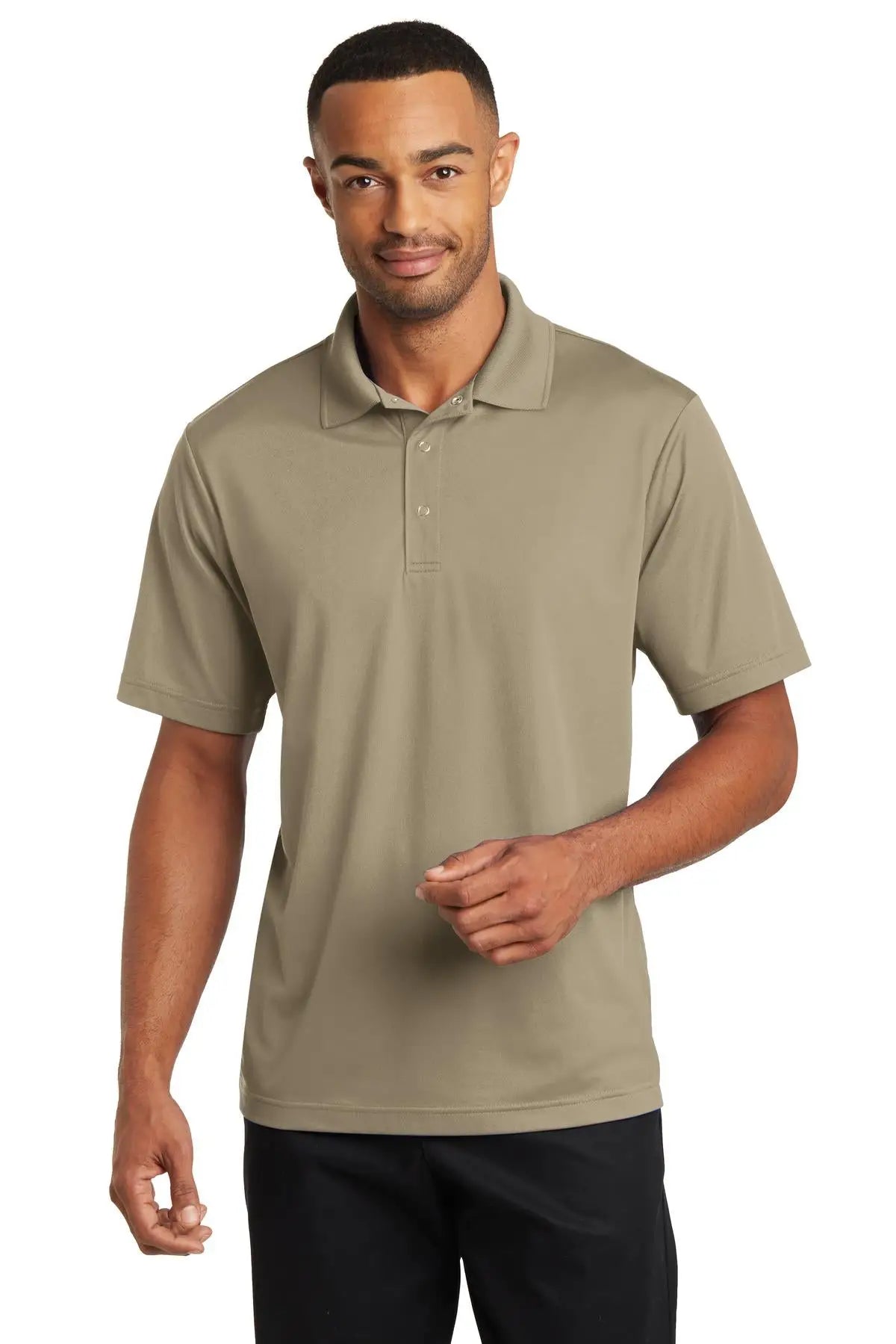 Cornerstone Cs421 Micropique Gripper Polo - Tan - Adult Xs