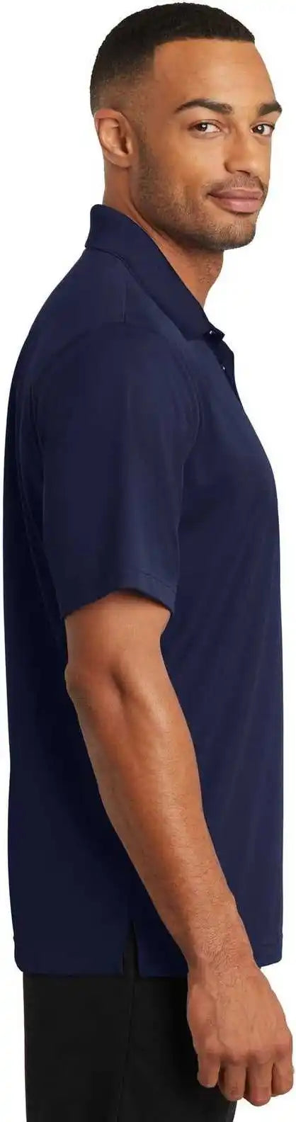 Cornerstone Cs421 Micropique Gripper Polo True Navy