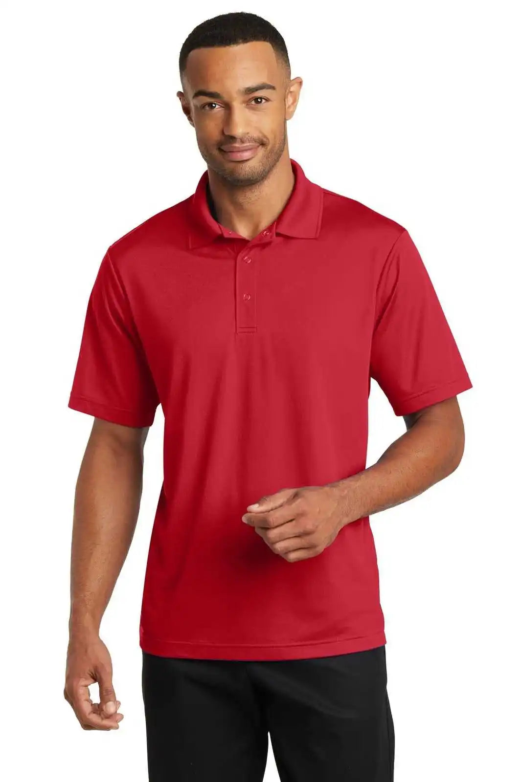 Cornerstone Cs421 Micropique Gripper Polo - True Red