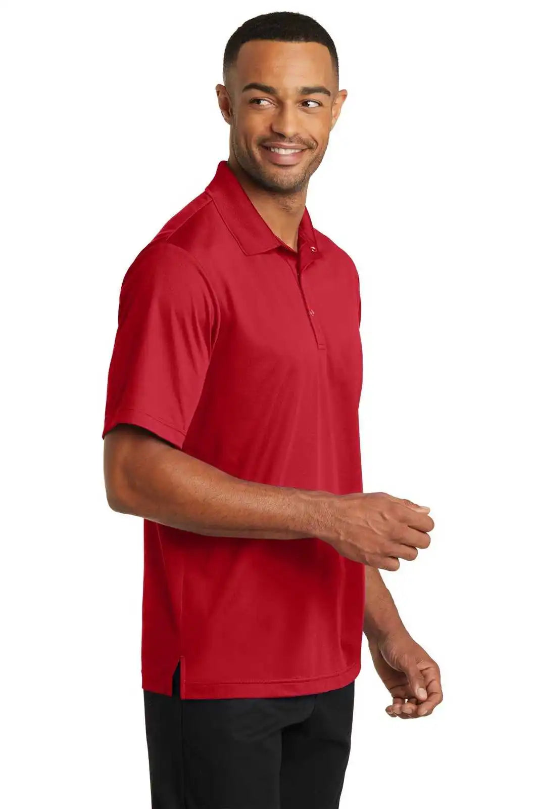 Cornerstone Cs421 Micropique Gripper Polo - True Red