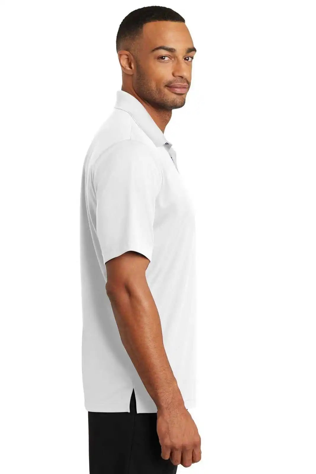 Cornerstone Cs421 Micropique Gripper Polo - White