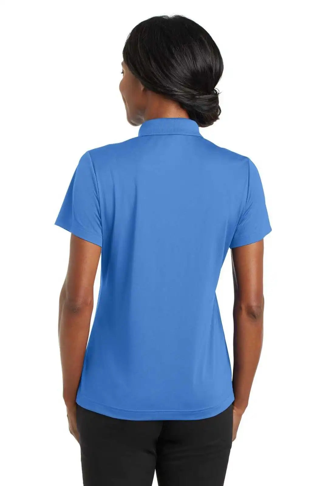 Cornerstone Cs422 Ladies Micropique Gripper Polo - Blue Lake