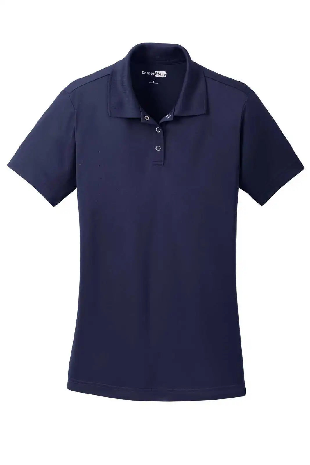 Cornerstone Cs422 Ladies Micropique Gripper Polo - True Navy