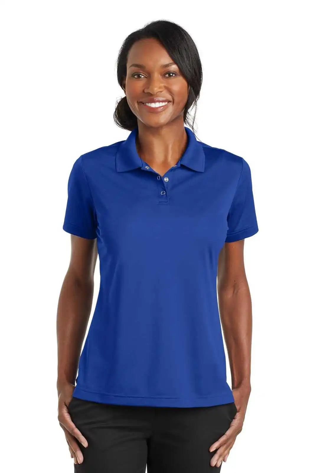 Cornerstone Cs422 Ladies Micropique Gripper Polo - True Royal