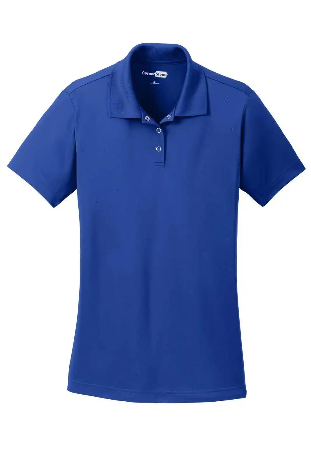 Cornerstone Cs422 Ladies Micropique Gripper Polo - True Royal