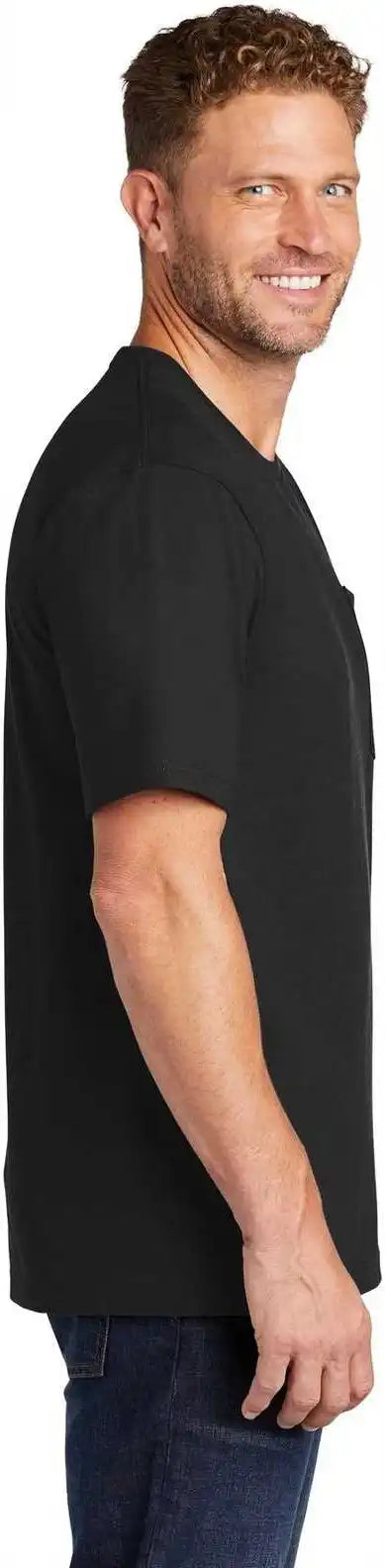 Cornerstone Cs430 Workwear Pocket Tee Black
