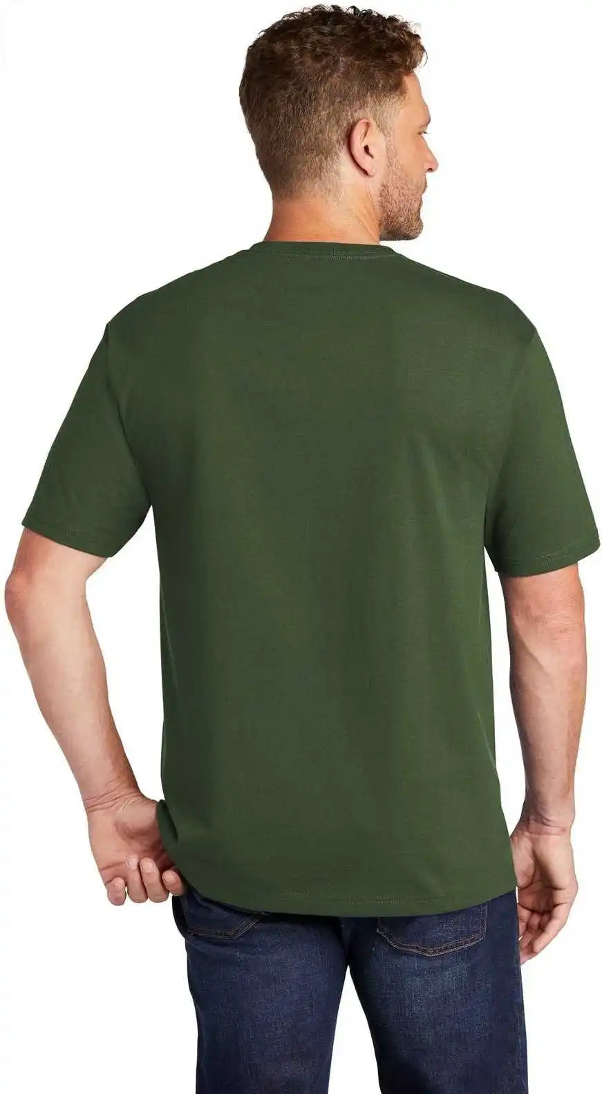 Cornerstone Cs430 Workwear Pocket Tee Dark Green